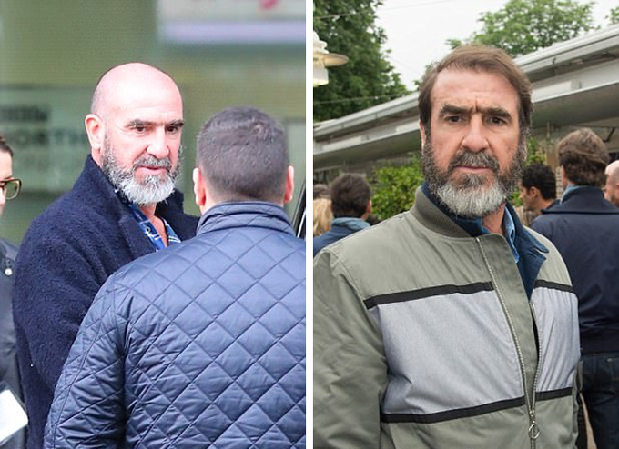 Cantona cắt đầu trọc để kỷ niệm 25 năm gia nhập Man Utd